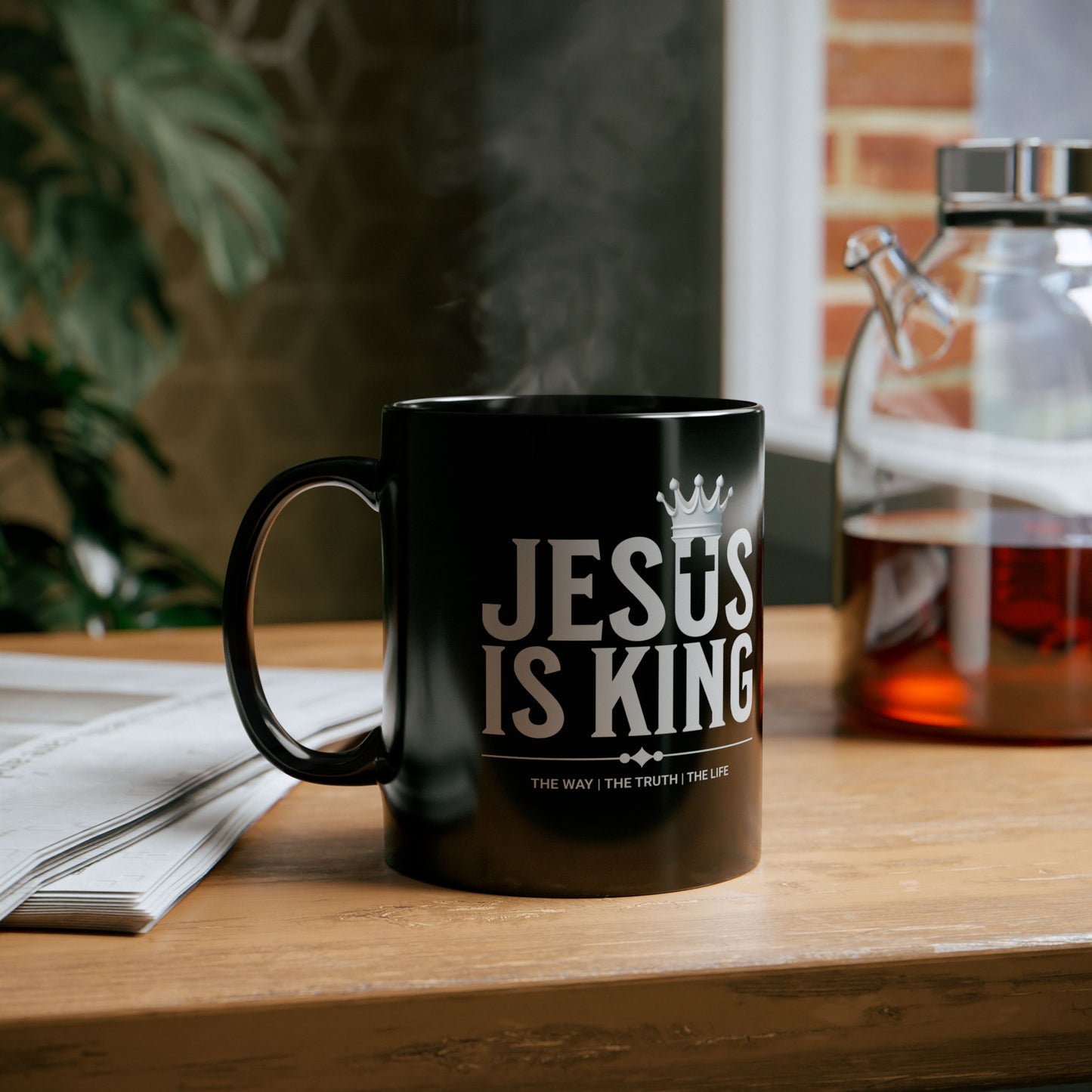 Jesus Is King Mug – The Morning Reminder That Never Fades