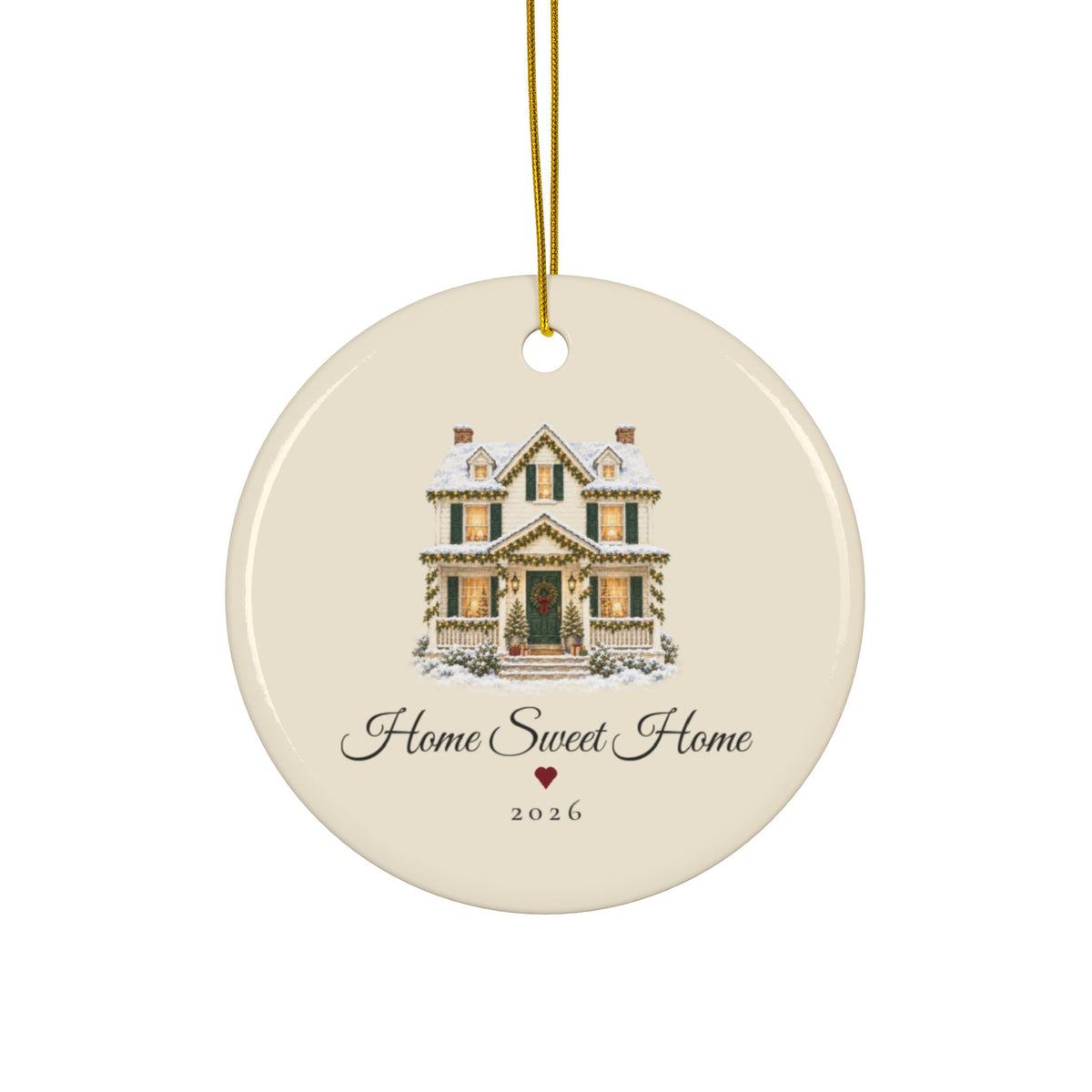 Realtor Home Sweet Home ornament, view 6