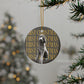 Pet first Christmas dog photo ornament 2026, view 4