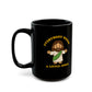 Everybody Needs A Little Jesus - Black Mug with Jesus Design