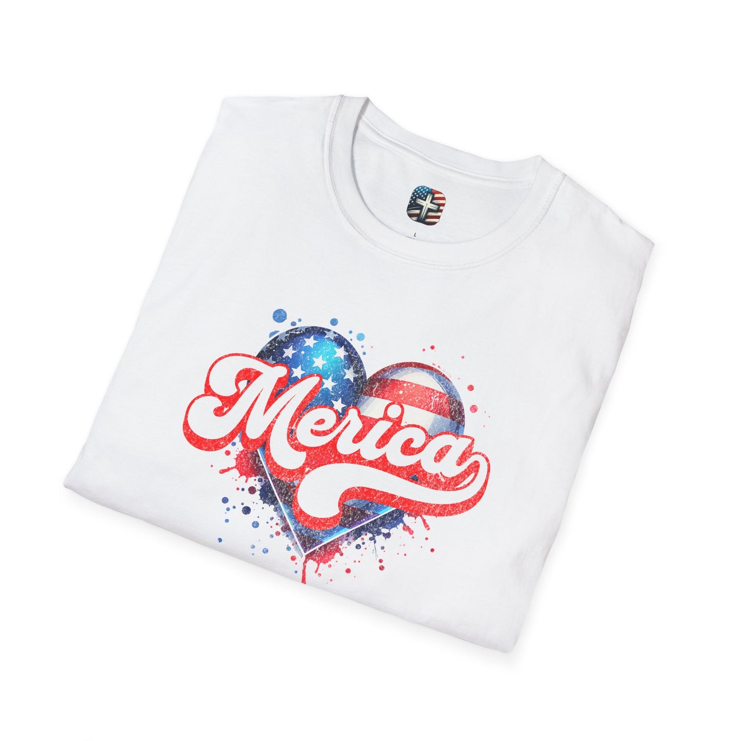 Merica Unisex Softstyle T-Shirt