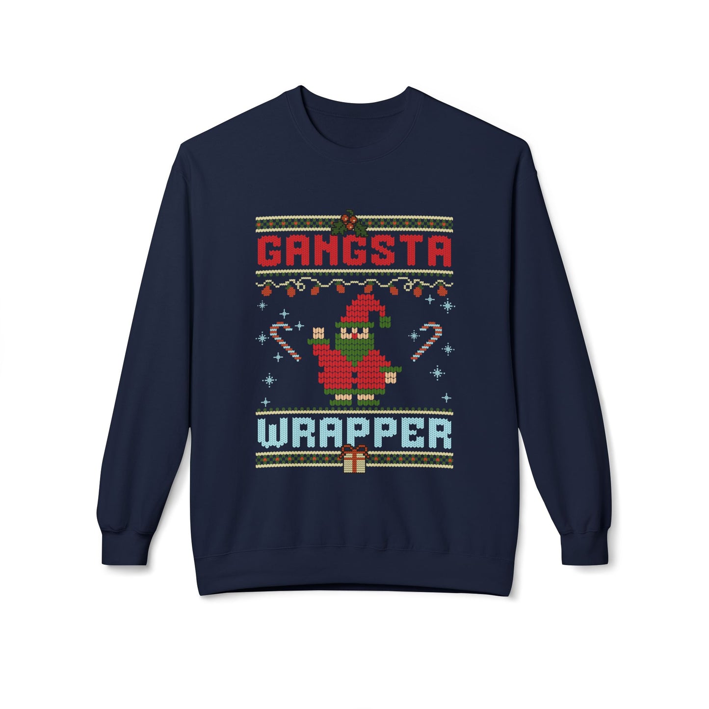 Gangsta Wrapper Softstyle Midweight Crewneck Sweatshirt