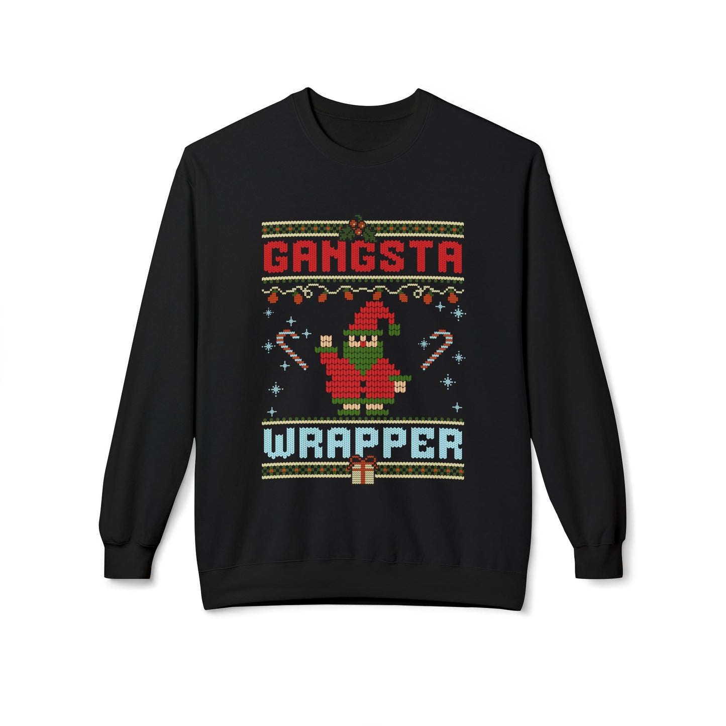 Gangsta Wrapper Softstyle Midweight Crewneck Sweatshirt