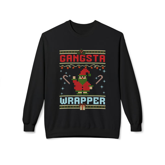 Gangsta Wrapper Softstyle Midweight Crewneck Sweatshirt