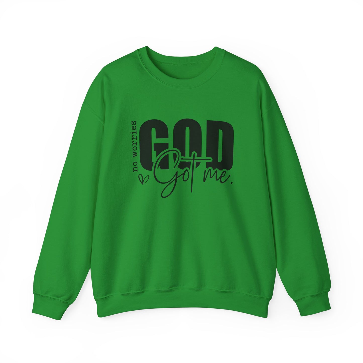God Got Me Sweatshirt – Christian Faith-Based Pullover for Men & Women Walking in God's Protection