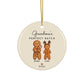 Grandma's Perfect Batch 2 names ornament, view 6