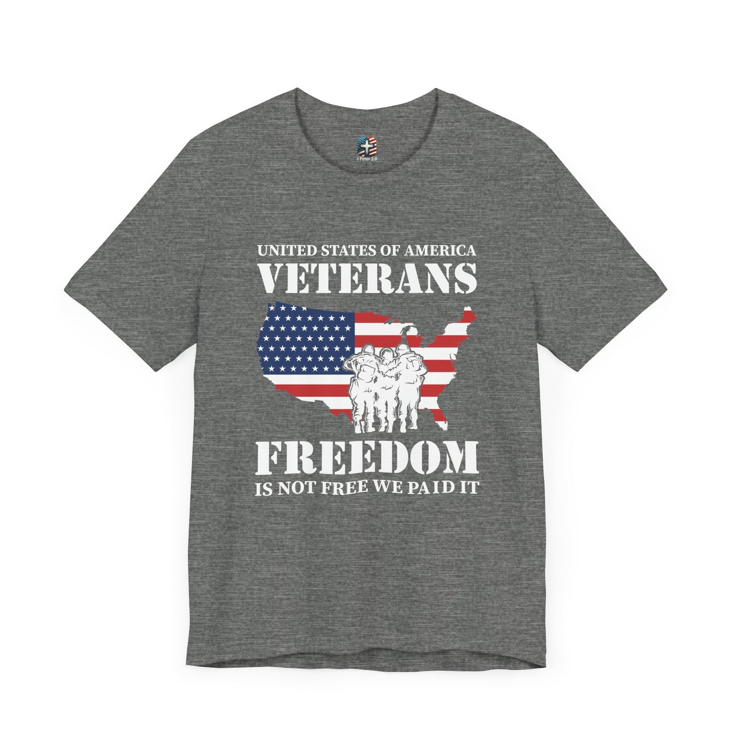 Freedom Is Not Free T-Shirt Patriotic Veteran Tribute Shirt Premium