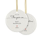 Personalized just married ornament 2026, view 14
