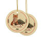 Funny fox Christmas ornament Close Enough, view 11