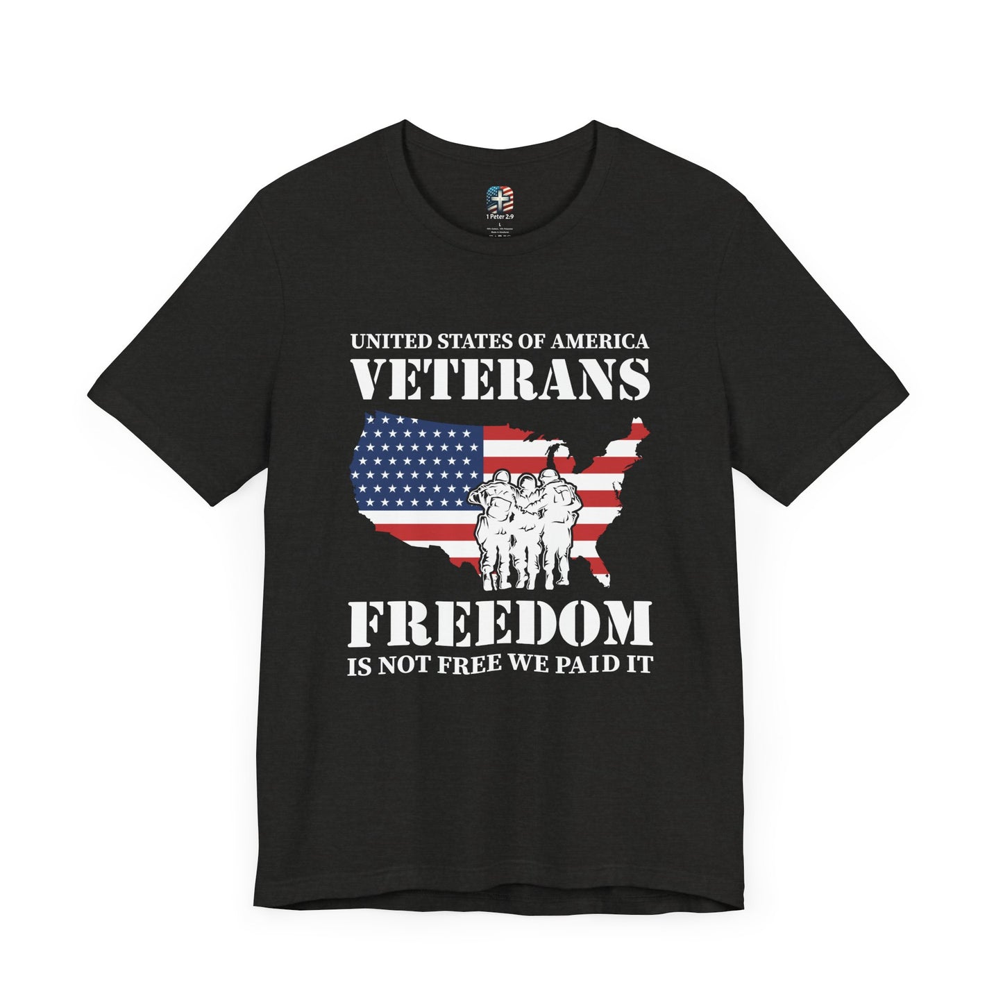 Freedom Is Not Free T-Shirt Patriotic Veteran Tribute Shirt Premium