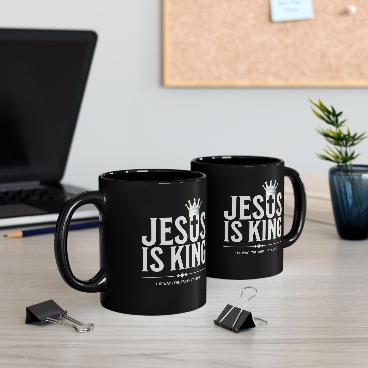 Jesus Is King Mug – The Morning Reminder That Never Fades