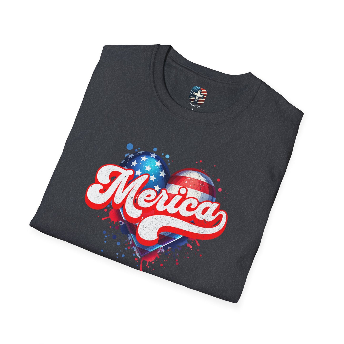 Merica Unisex Softstyle T-Shirt
