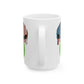 Greenbeard Tribe Mug – 15oz Patriotic Coffee Cup with Wartime Logo for Truth Warriors & Freedom Drinkers