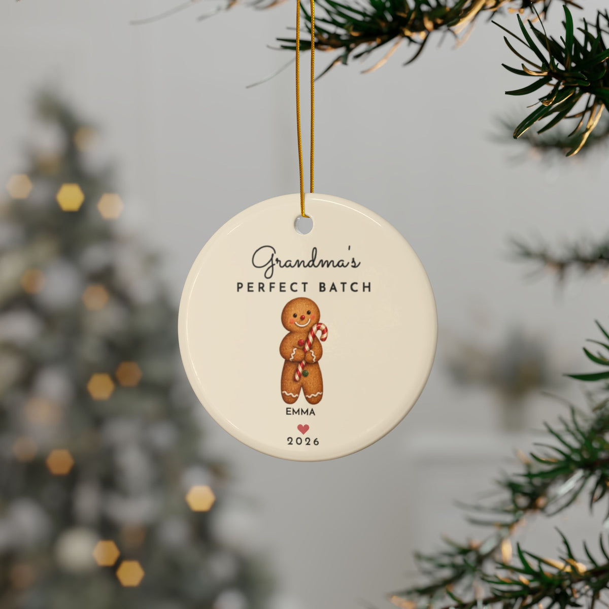 Grandma's Perfect Batch 1 name ornament, view 9