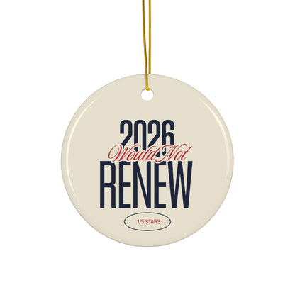2026 year in review Christmas ornament Would Not Renew, view 3
