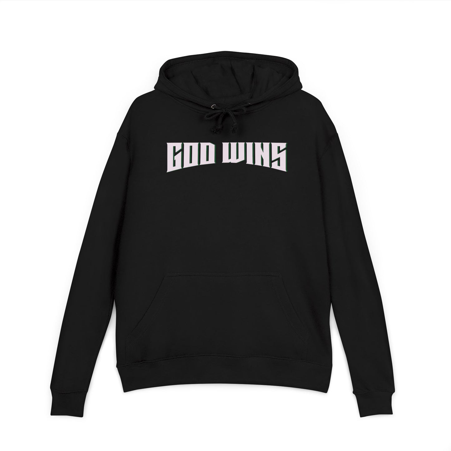 God Wins Unisex Hoodie | GreenBeard Militia Edition – Christian Streetwear USA