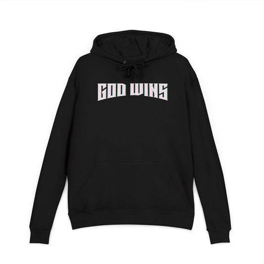 God Wins Unisex Hoodie | GreenBeard Militia Edition – Christian Streetwear USA