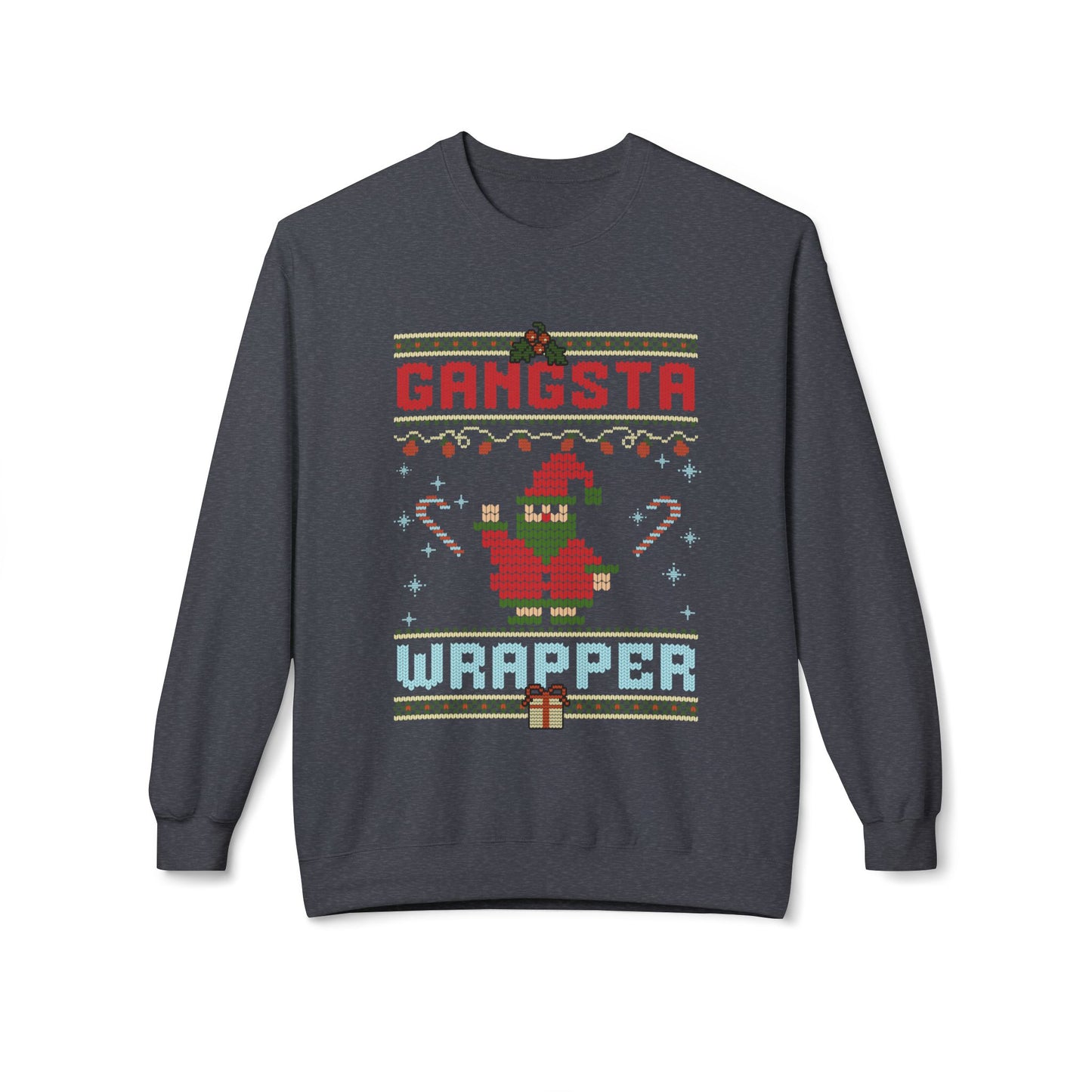 Gangsta Wrapper Softstyle Midweight Crewneck Sweatshirt