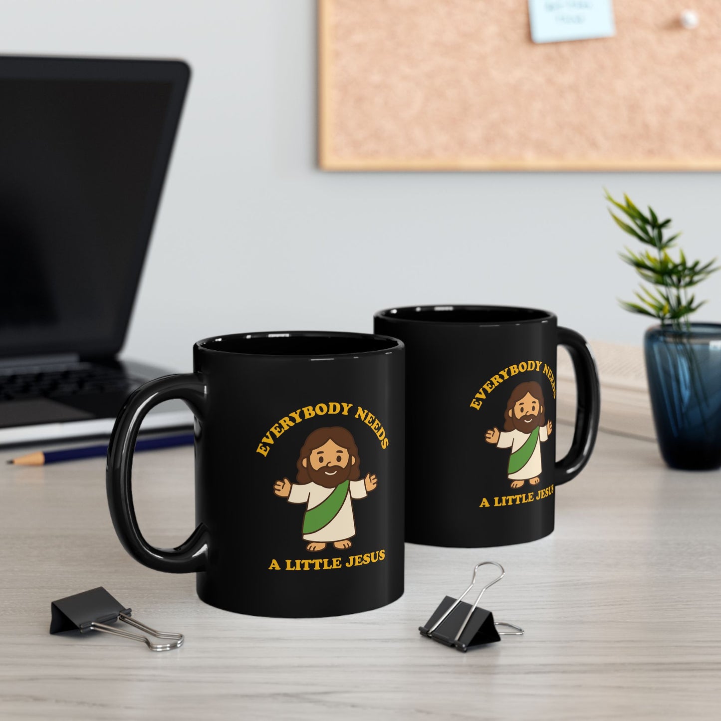 Mini-stry Mug - Everybody Needs a Little Jesus Coffee Cup