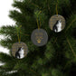 Cat first Christmas photo ornament 2026, view 3