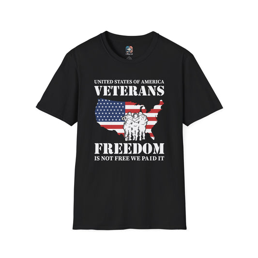 Freedom Is Not Free T-Shirt – Patriotic Veteran Tribute Tee for Memorial Day, 4th of July & Veteran Support