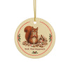 Funny squirrel Christmas ornament Well That Happened, view 3