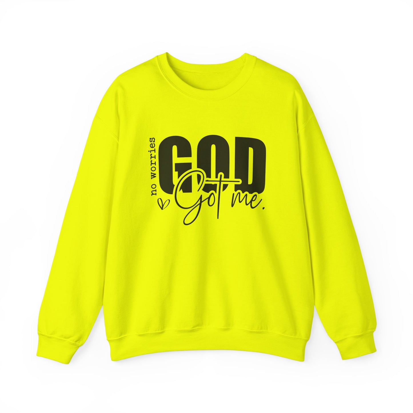 God Got Me Sweatshirt – Christian Faith-Based Pullover for Men & Women Walking in God's Protection