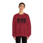 God Got Me Sweatshirt – Christian Faith-Based Pullover for Men & Women Walking in God's Protection