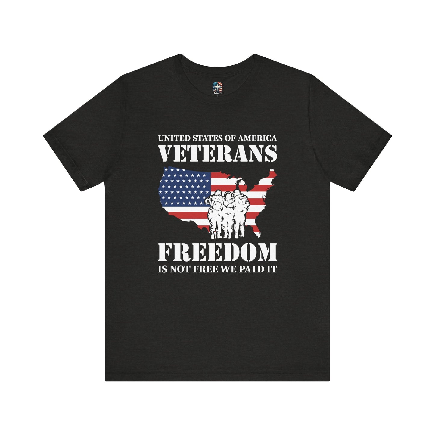 Freedom Is Not Free T-Shirt Patriotic Veteran Tribute Shirt Premium
