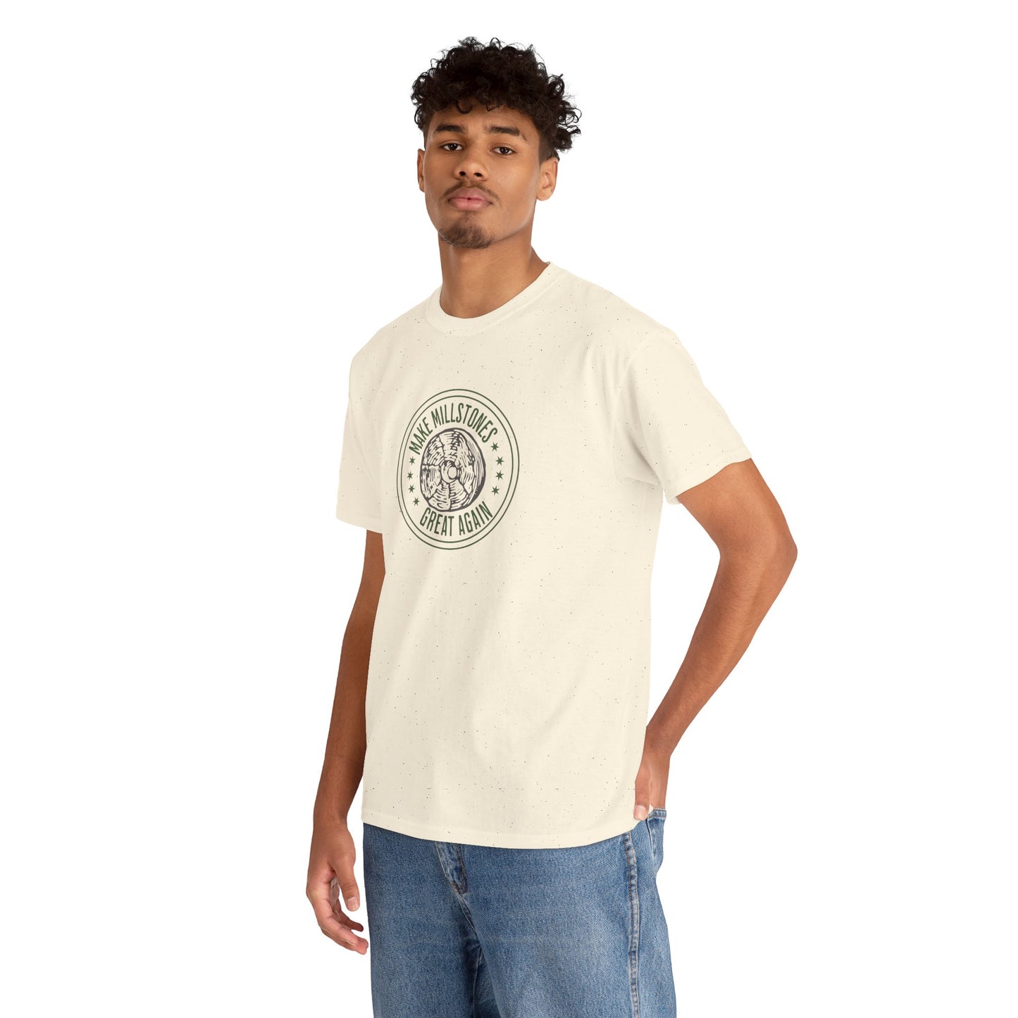 Make Millstones Great Again Unisex Heavy Cotton Tee