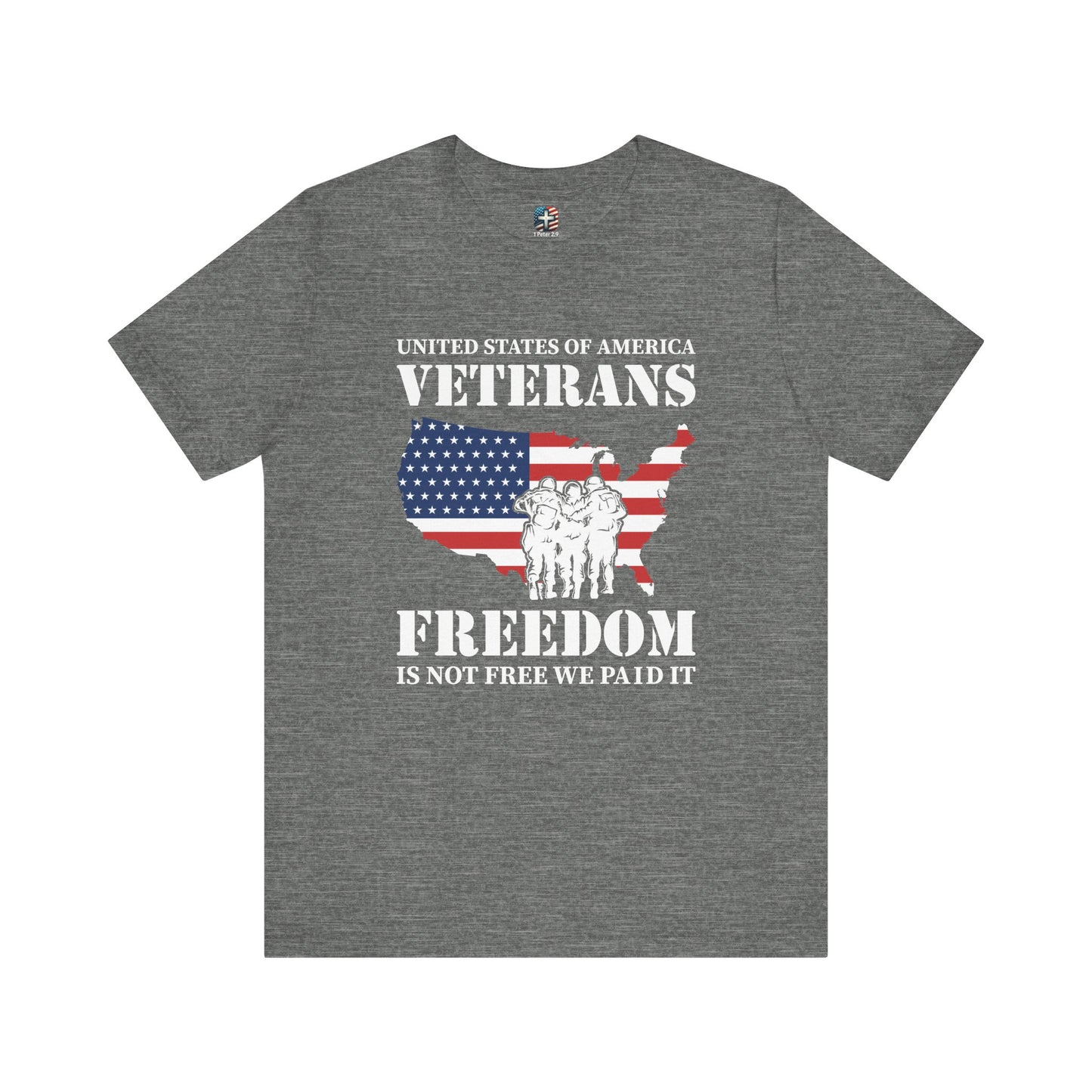 Freedom Is Not Free T-Shirt Patriotic Veteran Tribute Shirt Premium