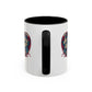 America In Heart Mug – Patriotic Coffee Cup for Veterans, July 4th, & Freedom-Loving Americans