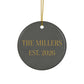 First Christmas married photo ornament 2026, view 6