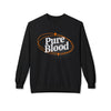 Pure Blood Retro Crewneck Sweatshirt – Bold Faith & Freedom Fleece