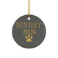 Pet first Christmas dog photo ornament 2026, view 6