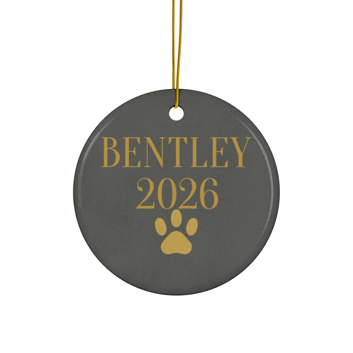 Pet first Christmas dog photo ornament 2026, view 6