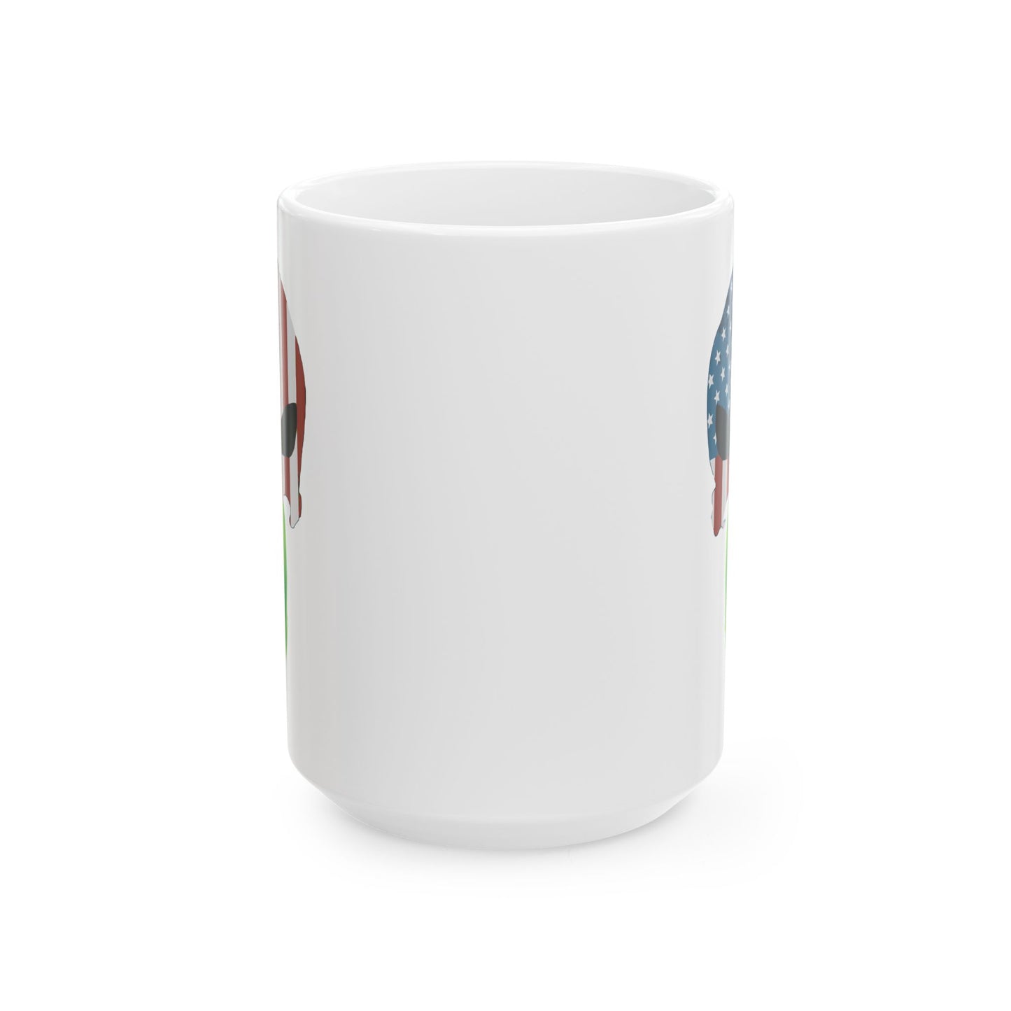 Greenbeard Tribe Mug – 15oz Patriotic Coffee Cup with Wartime Logo for Truth Warriors & Freedom Drinkers