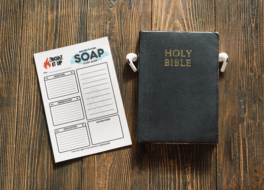 SOAP Bible Study Guide – Free Printable